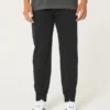 Pantalones de chándal de sarga relajados Pantalones de chándal de sarga relajados