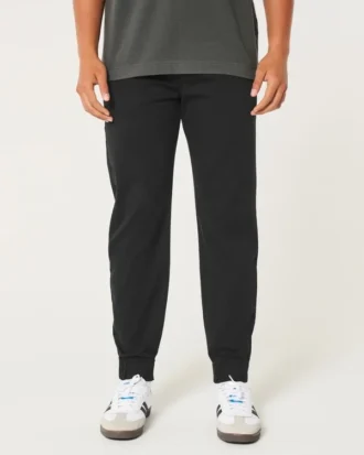 Pantalones de chándal de sarga relajados