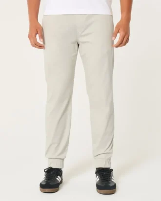 Pantalones de chándal de sarga relajados