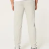 Pantalones de chándal de sarga relajados Pantalones de chándal de sarga relajados