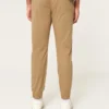 Pantalones de chándal de sarga relajados