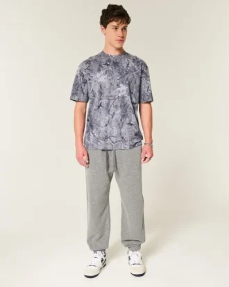 Pantalones de chándal holgados con cordón