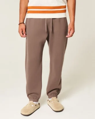 Pantalones de chándal holgados con cordón