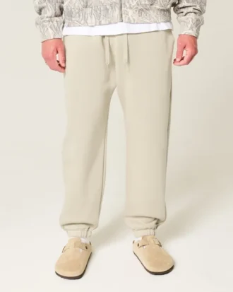 Pantalones de chándal holgados con cordón