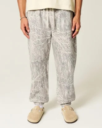 Pantalones de chándal holgados con cordón