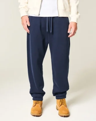 Pantalones de chándal holgados con cordón ajustable