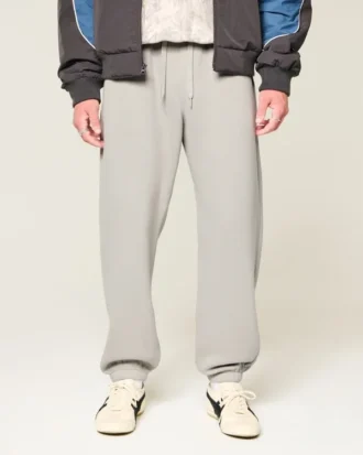 Pantalones de chándal holgados con cordón ajustable