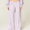 Pantalones de chándal holgados con estampado de camuflaje