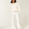 Pantalones de chándal holgados con estampado de cierva