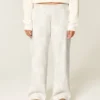 Pantalones de chándal holgados con estampado de cierva