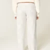 Pantalones de chándal holgados con estampado de cierva