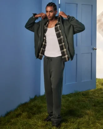 Pantalones de chándal holgados con estampado de serpiente