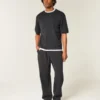 Pantalones de chándal holgados con estampado de serpiente