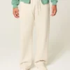 Pantalones de chándal holgados con estampado gráfico de Nueva York
