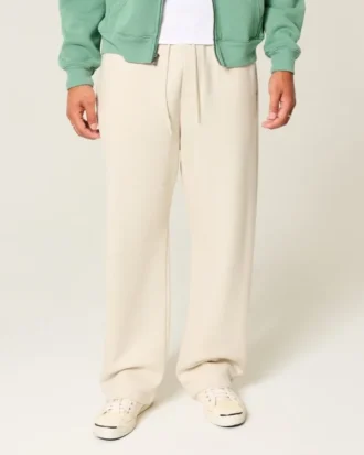 Pantalones de chándal holgados con estampado gráfico de Nueva York