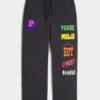 Pantalones de chándal holgados con estampado Hollister x Taco Bell