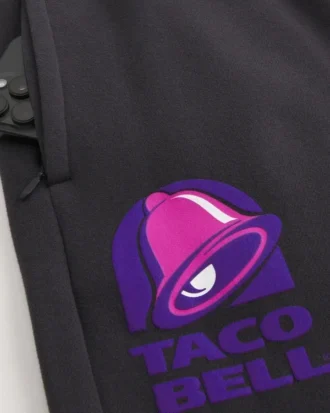 Pantalones de chándal holgados con estampado Hollister x Taco Bell
