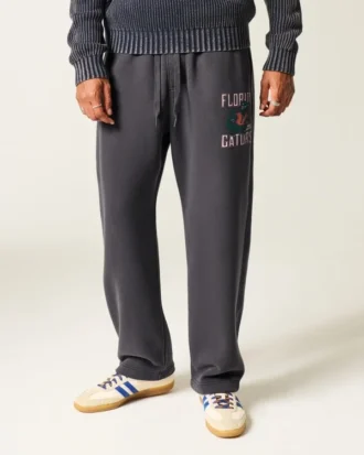 Pantalones de chándal holgados con gráfico de los Gators de la Universidad de Florida