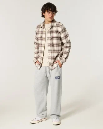 Pantalones de chándal holgados con gráfico del logotipo Holiday Vault Release