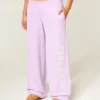 Pantalones de chándal holgados con gráfico Feel Good de Hollister