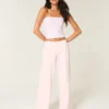 Pantalones de chándal holgados con gráfico Senior