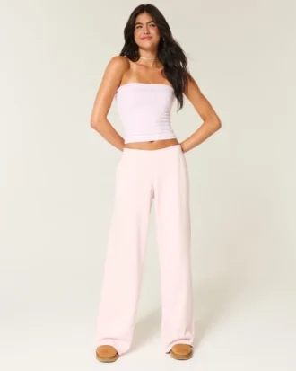 Pantalones de chándal holgados con gráfico Senior
