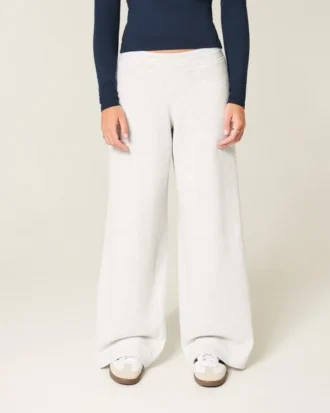 Pantalones de chándal holgados con gráfico Senior