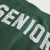 Pantalones de chándal holgados con gráfico Senior