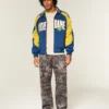 Pantalones de chándal holgados de camuflaje