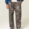 Pantalones de chándal holgados de camuflaje