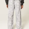 Pantalones de chándal holgados de camuflaje