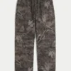 Pantalones de chándal holgados de camuflaje