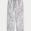 Pantalones de chándal holgados de camuflaje