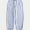 Pantalones de chándal holgados de felpa