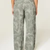 Pantalones de chándal holgados Olive Camo