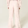 Pantalones de chándal holgados rosa camuflaje