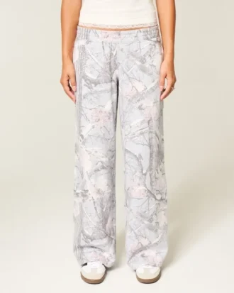 Pantalones de chándal holgados Snow Camo