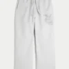 Pantalones de chándal superholgados con estampado de ángel