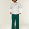 Pantalones de chándal superholgados con ribetes