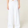 Pantalones de cintura baja y pierna ancha Livvy de Hollister