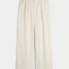 Pantalones de cintura ultraalta y pierna ancha Livvy de Hollister