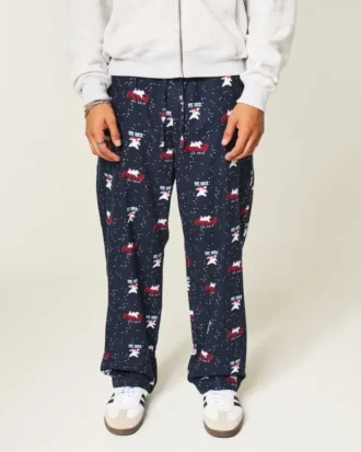 Pantalones de pijama de franela
