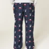 Pantalones de pijama de franela