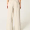 Pantalones de talle bajo y pierna ancha Hollister Livvy