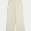 Pantalones de talle bajo y pierna ancha Hollister Livvy
