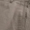 Pantalones holgados con cintura elástica de mezcla de lino