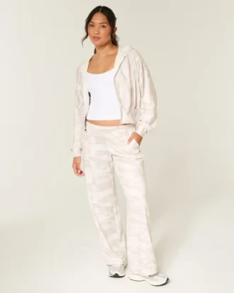 Pantalones holgados con puntas en forma de corazón Gilly Hicks Active Recharge