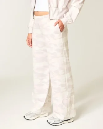 Pantalones holgados con puntas en forma de corazón Gilly Hicks Active Recharge