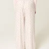 Pantalones holgados de franela