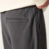 Pantalones holgados de mezcla de lino